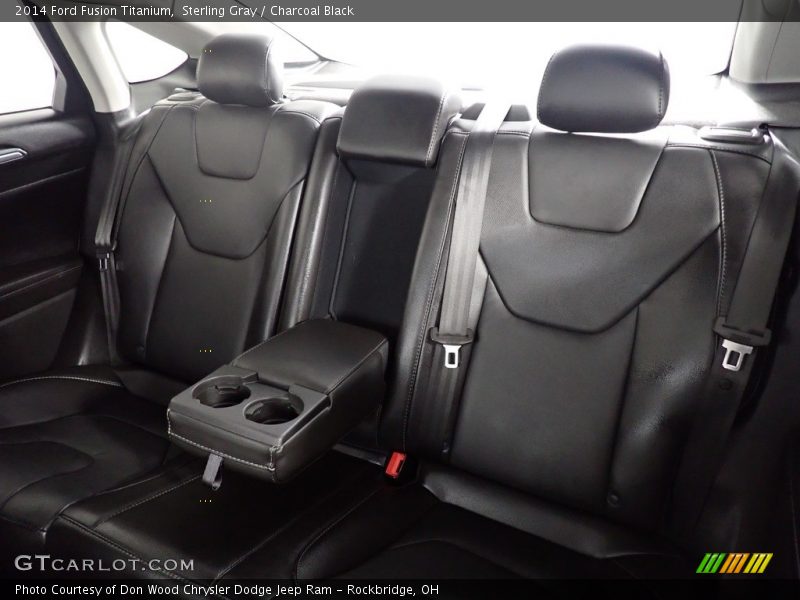 Sterling Gray / Charcoal Black 2014 Ford Fusion Titanium