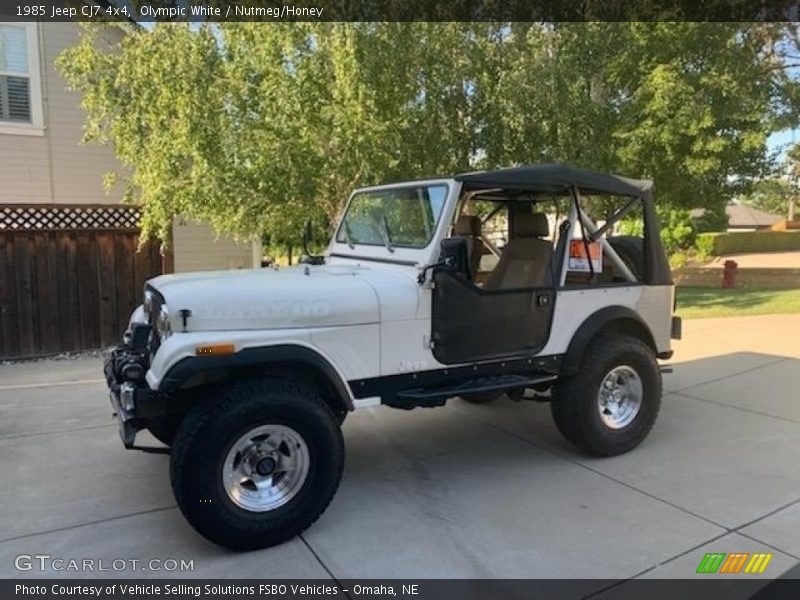 Front 3/4 View of 1985 CJ7 4x4