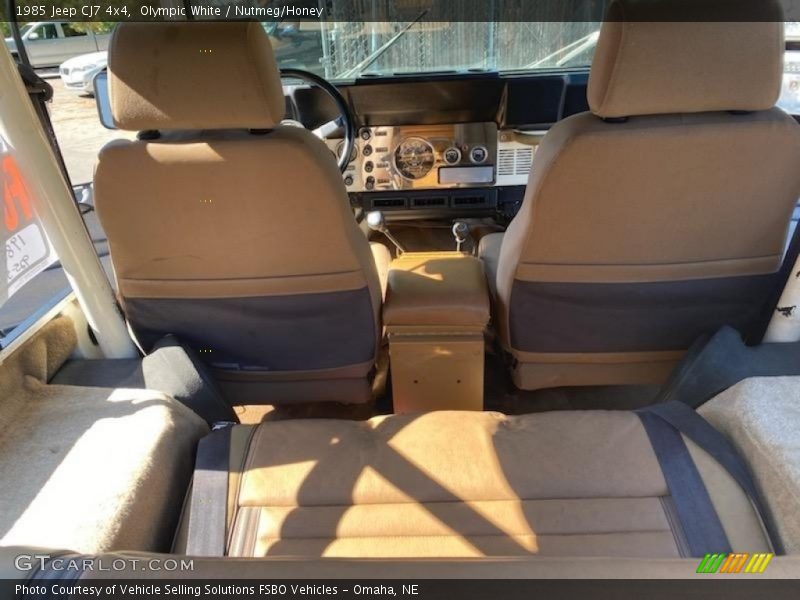 Rear Seat of 1985 CJ7 4x4