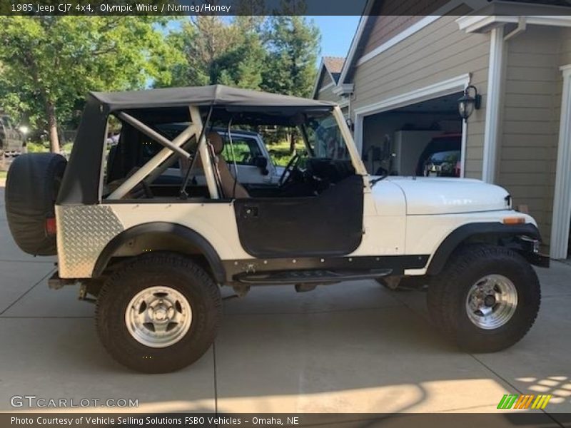  1985 CJ7 4x4 Olympic White
