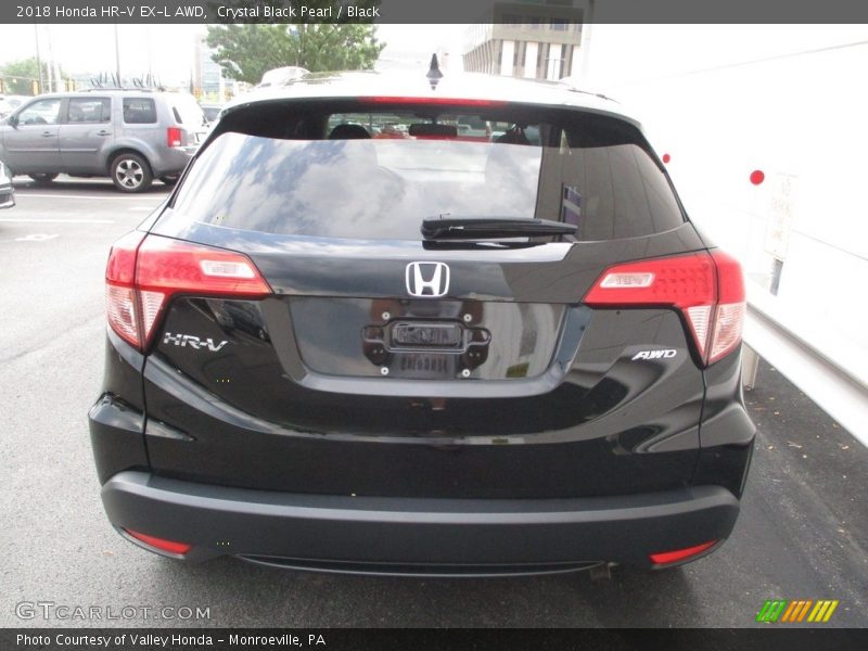 Crystal Black Pearl / Black 2018 Honda HR-V EX-L AWD