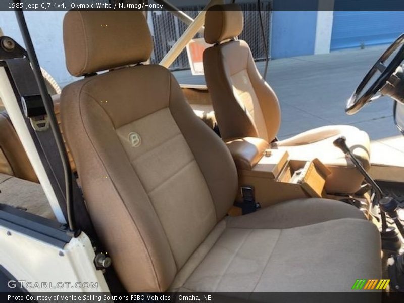 Front Seat of 1985 CJ7 4x4