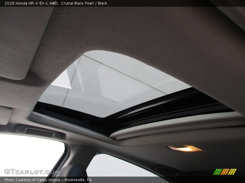 Crystal Black Pearl / Black 2018 Honda HR-V EX-L AWD