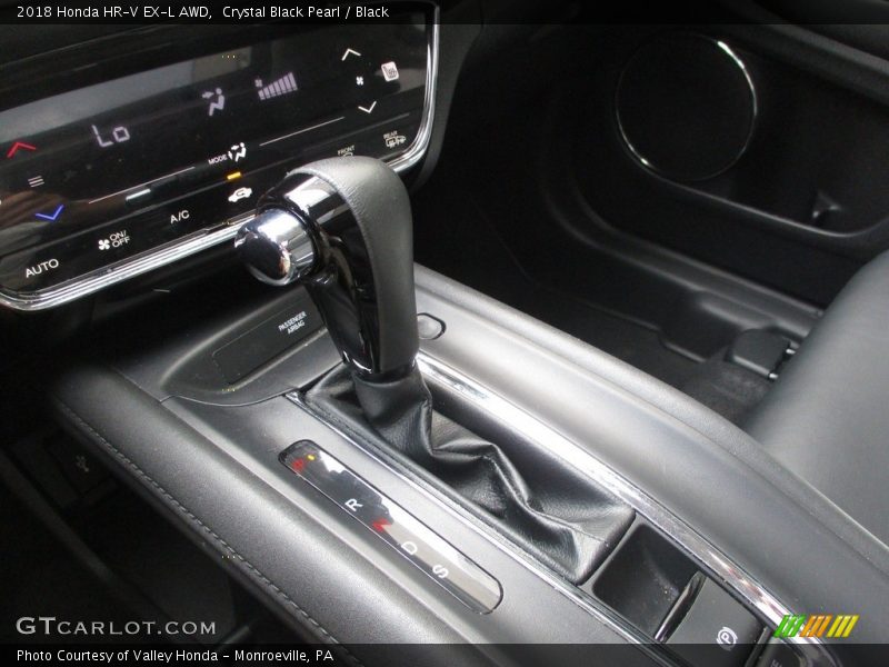 Crystal Black Pearl / Black 2018 Honda HR-V EX-L AWD