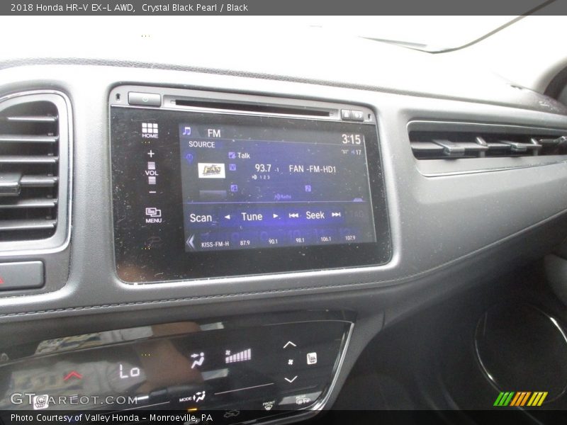 Crystal Black Pearl / Black 2018 Honda HR-V EX-L AWD