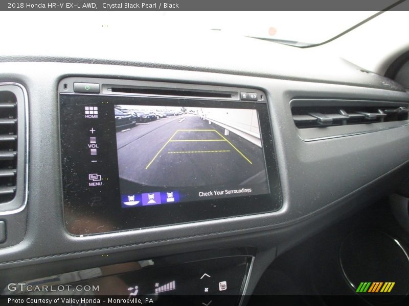 Crystal Black Pearl / Black 2018 Honda HR-V EX-L AWD