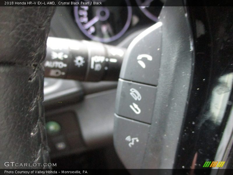 Crystal Black Pearl / Black 2018 Honda HR-V EX-L AWD