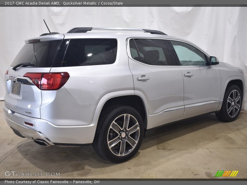 Quicksilver Metallic / Cocoa/Shale 2017 GMC Acadia Denali AWD