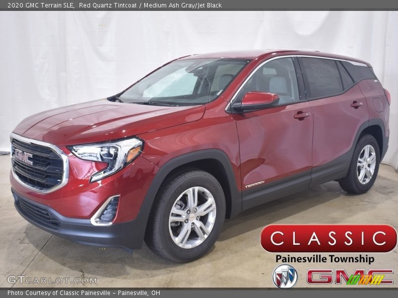 Red Quartz Tintcoat / Medium Ash Gray/Jet Black 2020 GMC Terrain SLE