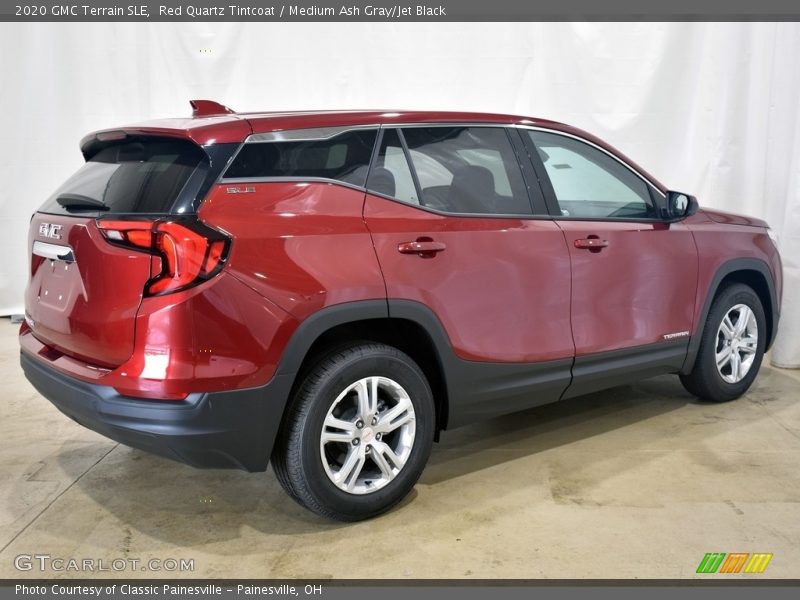 Red Quartz Tintcoat / Medium Ash Gray/Jet Black 2020 GMC Terrain SLE