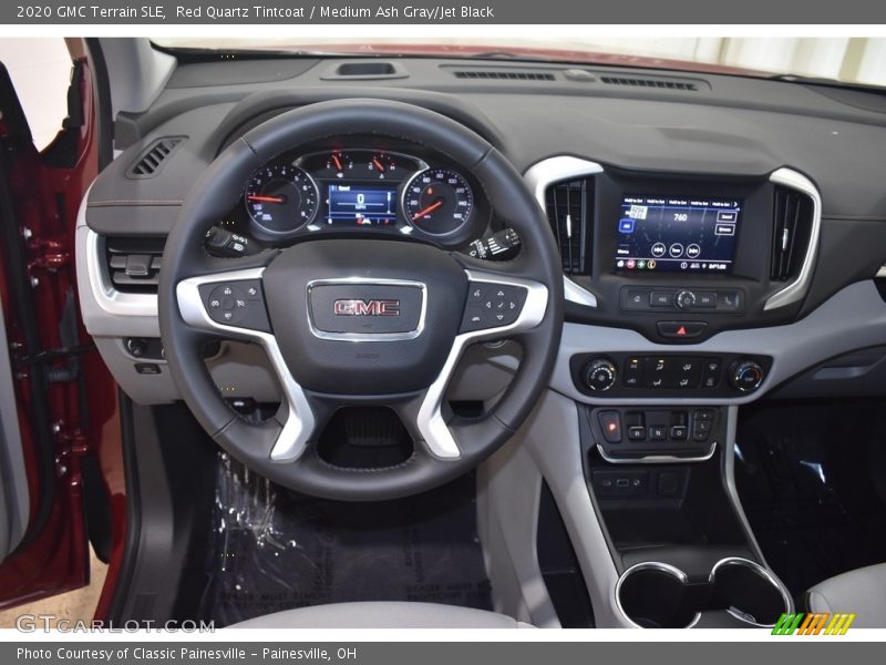 Red Quartz Tintcoat / Medium Ash Gray/Jet Black 2020 GMC Terrain SLE