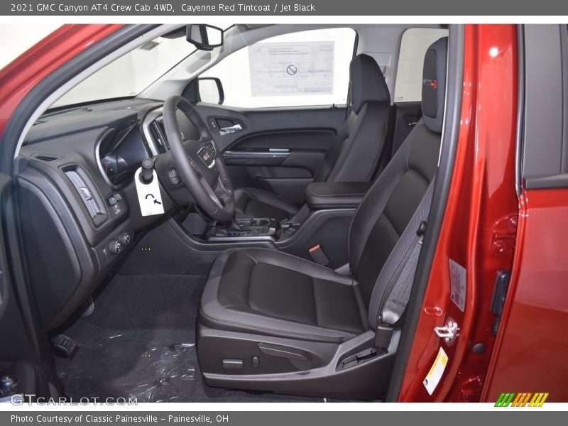  2021 Canyon AT4 Crew Cab 4WD Jet Black Interior