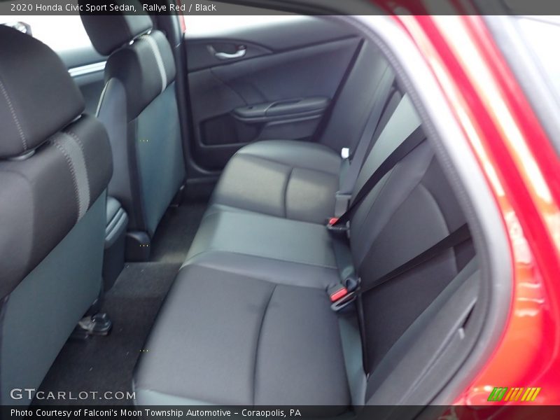 Rallye Red / Black 2020 Honda Civic Sport Sedan