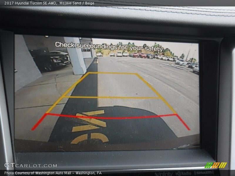 Mojave Sand / Beige 2017 Hyundai Tucson SE AWD