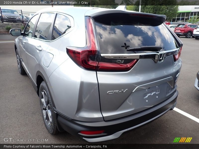 Lunar Silver Metallic / Gray 2020 Honda CR-V EX-L AWD