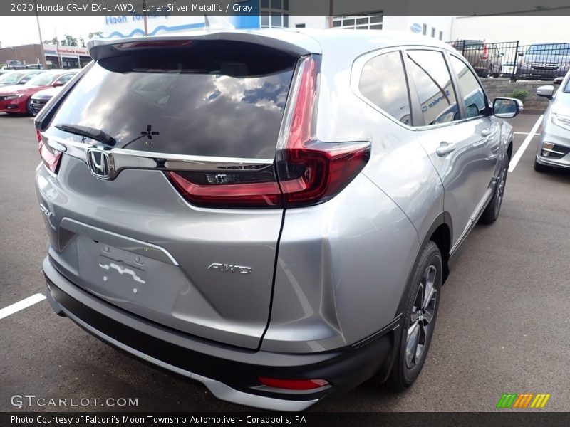 Lunar Silver Metallic / Gray 2020 Honda CR-V EX-L AWD
