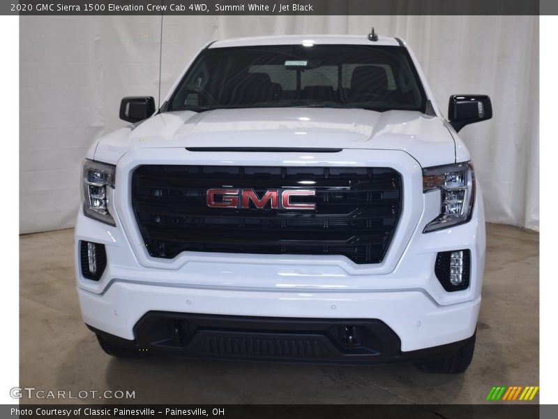 Summit White / Jet Black 2020 GMC Sierra 1500 Elevation Crew Cab 4WD