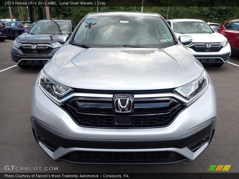 Lunar Silver Metallic / Gray 2020 Honda CR-V EX-L AWD
