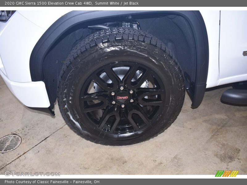 Summit White / Jet Black 2020 GMC Sierra 1500 Elevation Crew Cab 4WD