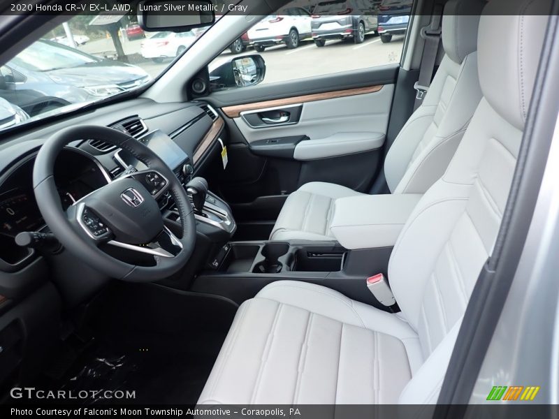 Lunar Silver Metallic / Gray 2020 Honda CR-V EX-L AWD