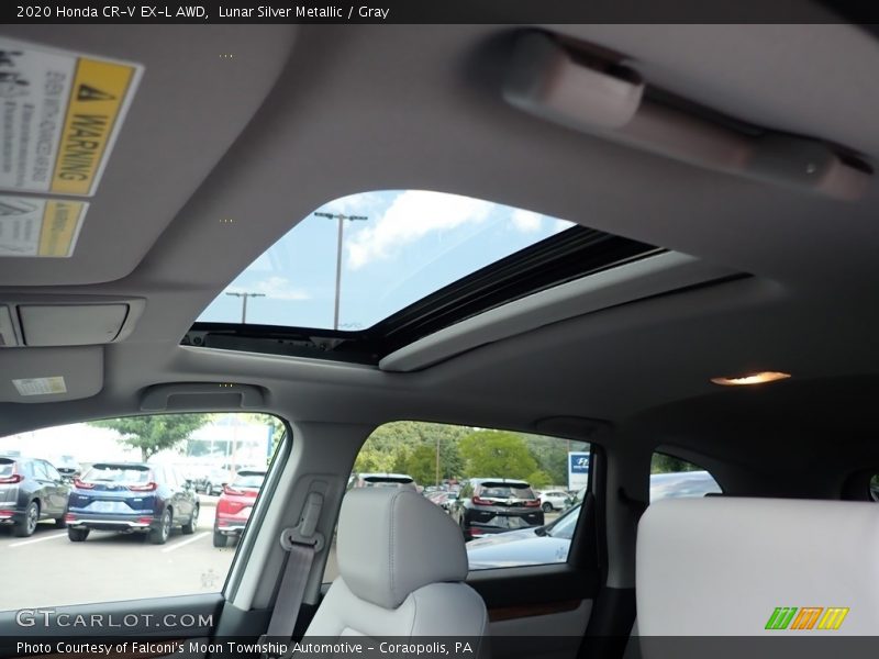 Lunar Silver Metallic / Gray 2020 Honda CR-V EX-L AWD