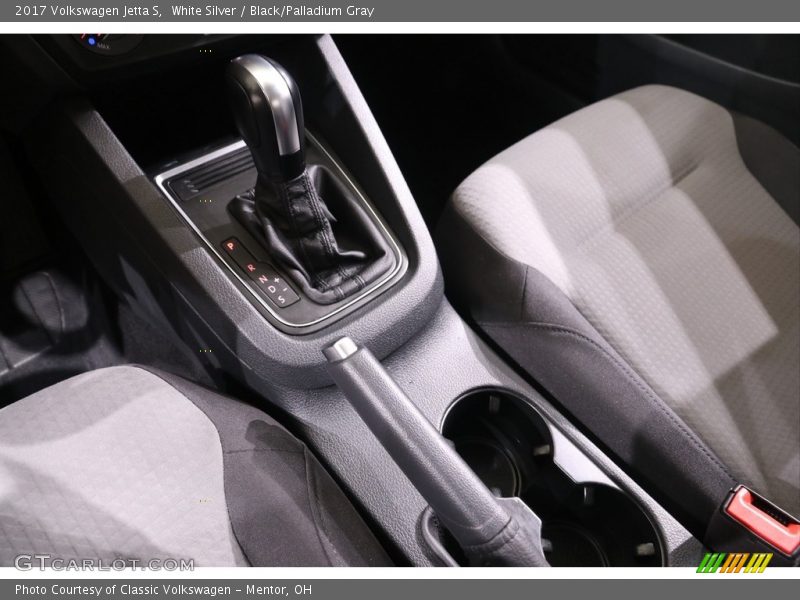 White Silver / Black/Palladium Gray 2017 Volkswagen Jetta S