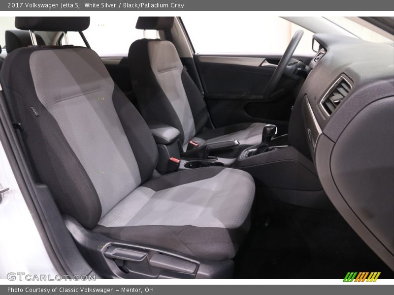 White Silver / Black/Palladium Gray 2017 Volkswagen Jetta S