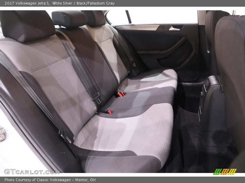 White Silver / Black/Palladium Gray 2017 Volkswagen Jetta S