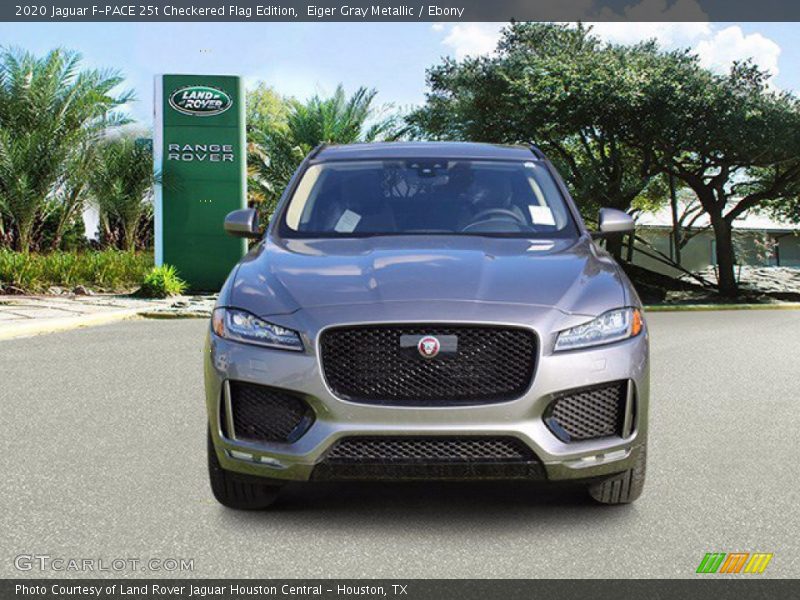 Eiger Gray Metallic / Ebony 2020 Jaguar F-PACE 25t Checkered Flag Edition