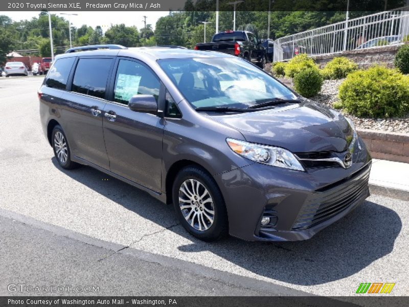 Predawn Gray Mica / Ash 2020 Toyota Sienna XLE