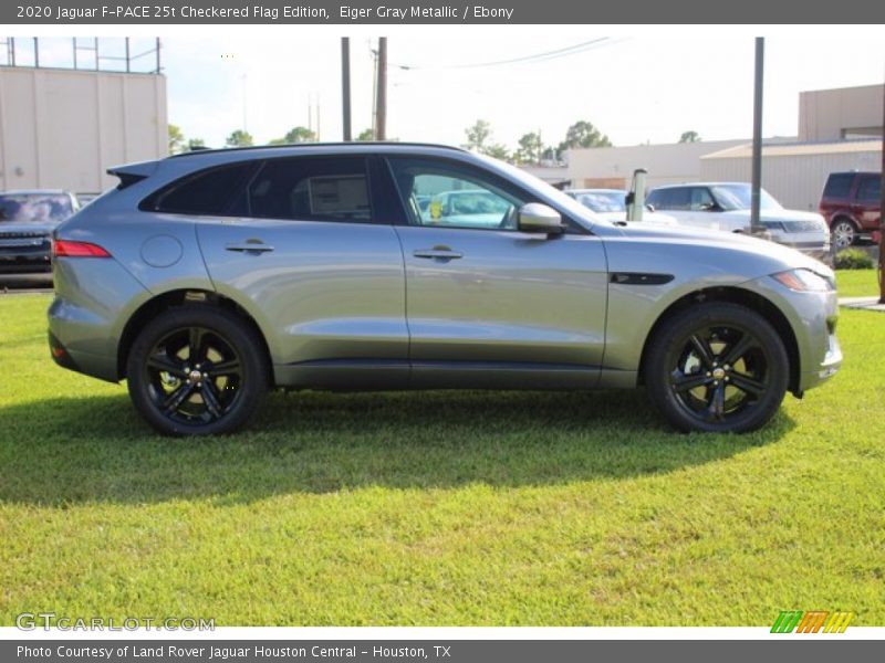 Eiger Gray Metallic / Ebony 2020 Jaguar F-PACE 25t Checkered Flag Edition
