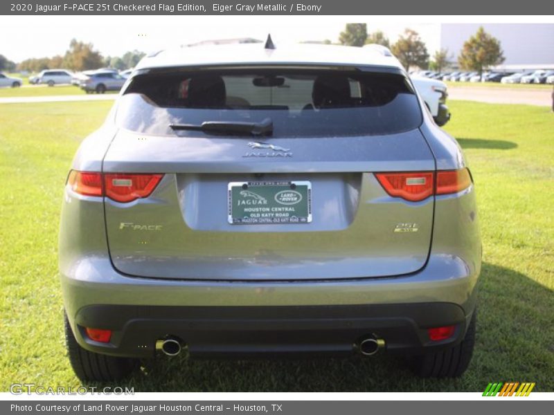 Eiger Gray Metallic / Ebony 2020 Jaguar F-PACE 25t Checkered Flag Edition