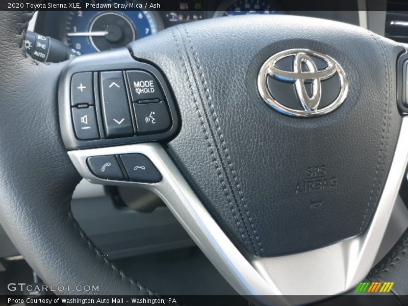 Predawn Gray Mica / Ash 2020 Toyota Sienna XLE