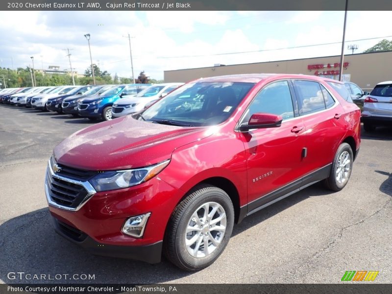 Cajun Red Tintcoat / Jet Black 2020 Chevrolet Equinox LT AWD