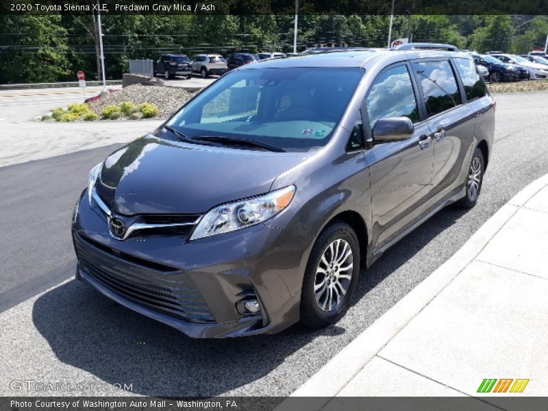 Predawn Gray Mica / Ash 2020 Toyota Sienna XLE