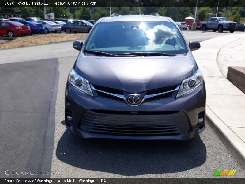 Predawn Gray Mica / Ash 2020 Toyota Sienna XLE