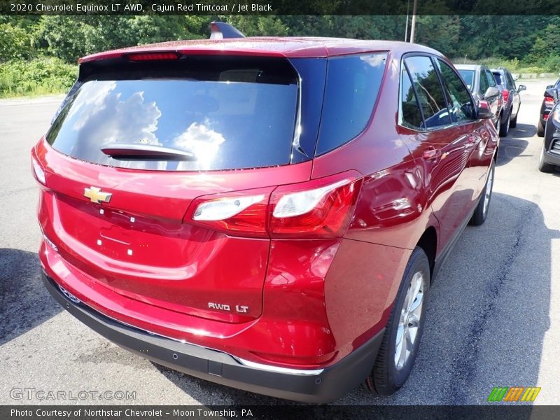 Cajun Red Tintcoat / Jet Black 2020 Chevrolet Equinox LT AWD