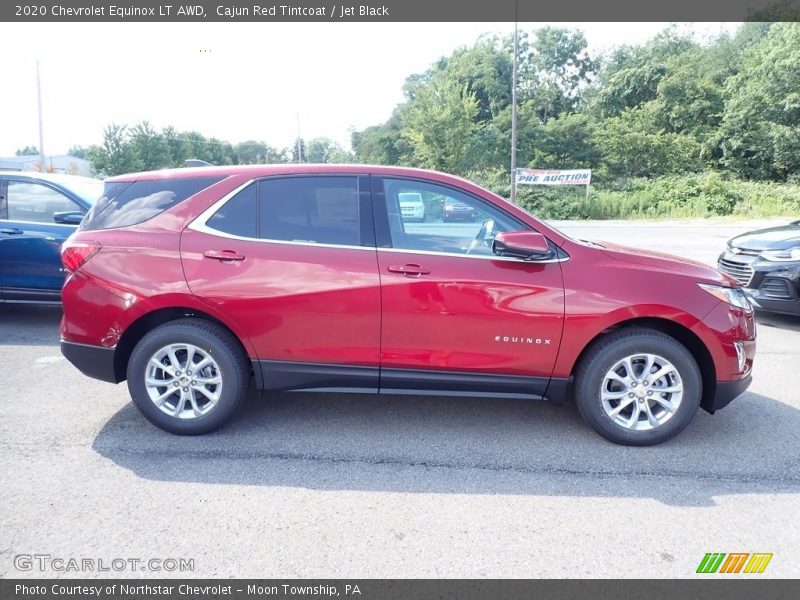 Cajun Red Tintcoat / Jet Black 2020 Chevrolet Equinox LT AWD