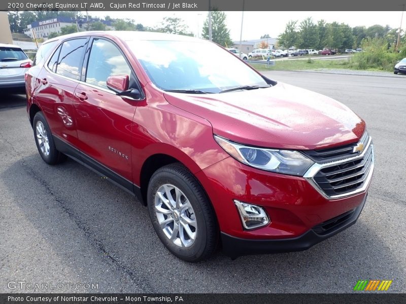Cajun Red Tintcoat / Jet Black 2020 Chevrolet Equinox LT AWD