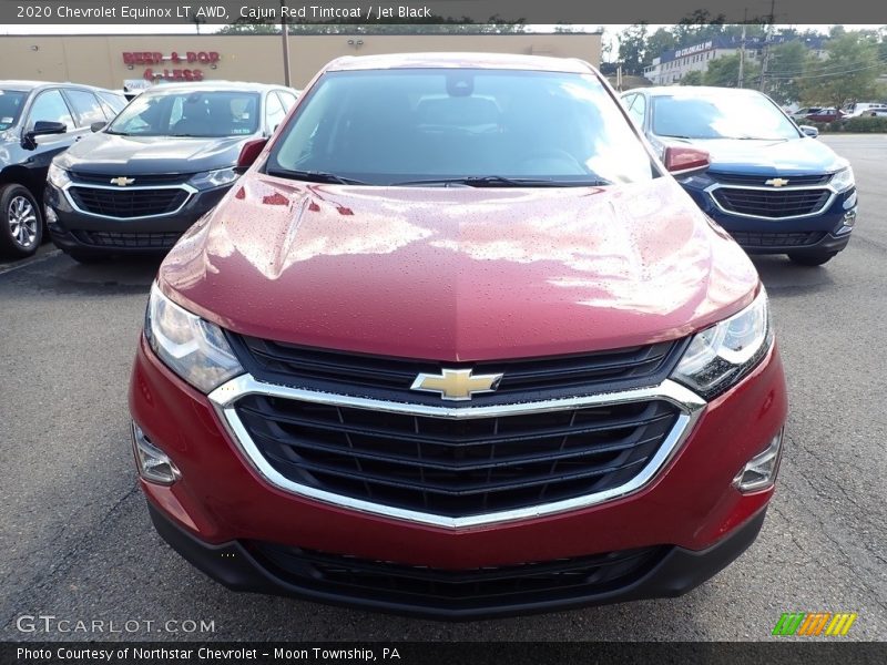 Cajun Red Tintcoat / Jet Black 2020 Chevrolet Equinox LT AWD