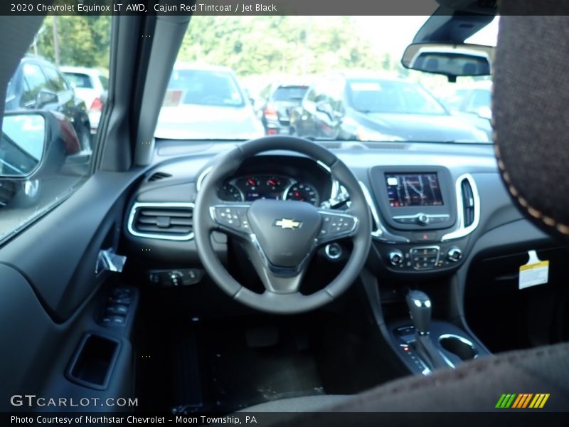 Cajun Red Tintcoat / Jet Black 2020 Chevrolet Equinox LT AWD