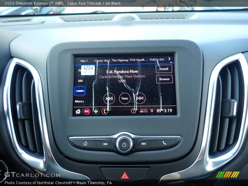 Cajun Red Tintcoat / Jet Black 2020 Chevrolet Equinox LT AWD