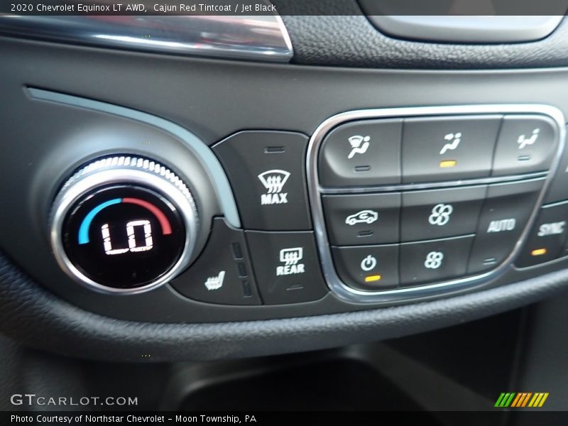 Cajun Red Tintcoat / Jet Black 2020 Chevrolet Equinox LT AWD