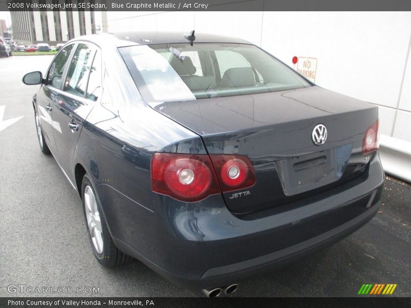 Blue Graphite Metallic / Art Grey 2008 Volkswagen Jetta SE Sedan