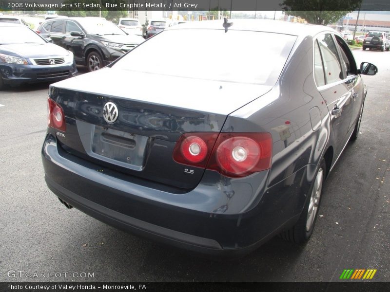 Blue Graphite Metallic / Art Grey 2008 Volkswagen Jetta SE Sedan