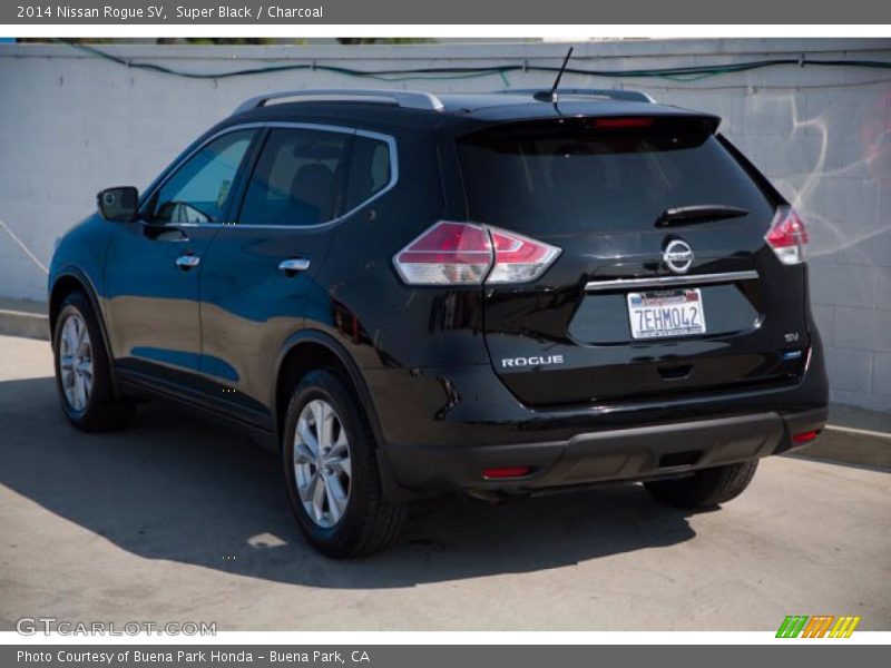 Super Black / Charcoal 2014 Nissan Rogue SV