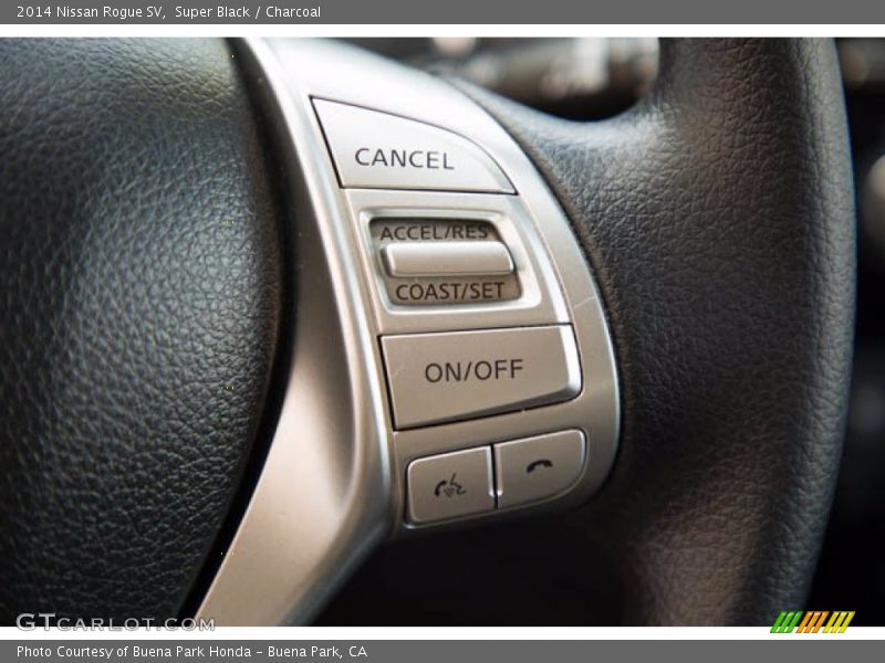 Super Black / Charcoal 2014 Nissan Rogue SV