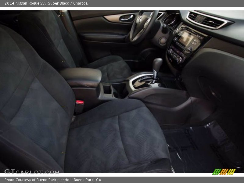 Super Black / Charcoal 2014 Nissan Rogue SV