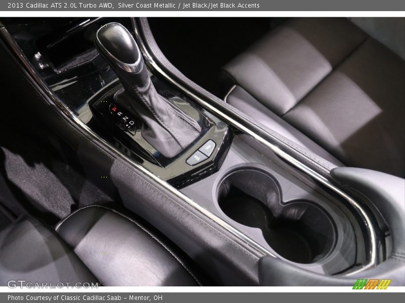 Silver Coast Metallic / Jet Black/Jet Black Accents 2013 Cadillac ATS 2.0L Turbo AWD