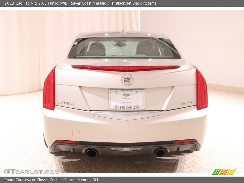 Silver Coast Metallic / Jet Black/Jet Black Accents 2013 Cadillac ATS 2.0L Turbo AWD